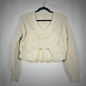 Anthropologie Layered Sweater